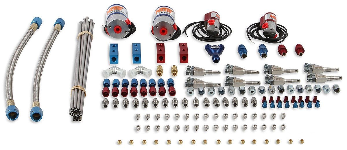 NOS With Stainless Soft Plume Nozzles (No Bottle) Pro Race Fogger "Professional" Nitrous System NOS04466 Autofit