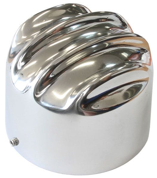 OBRIEN 2-3/8" I.D Polished Finned Aluminium Breather Cover OTEOBS Autofit