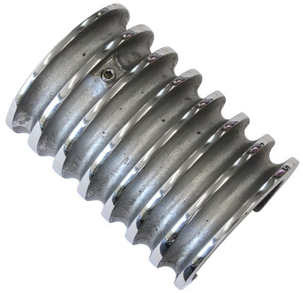 OBRIEN Slips On To Coil Polished Finned Aluminium Coil Cover OTECCS Autofit