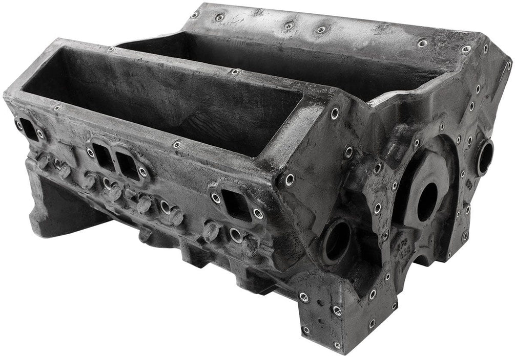 P-AYR Small Block Chev 350 Plastic Replica Engine Block with Non-Removable Heads P-AYR2020 Autofit