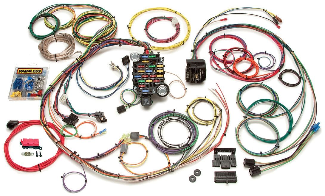 PAINLESS 18 Circuit Chevy Camaro / Firebird 1967 - 1968 Chassis Wiring Harness PW20101 Autofit