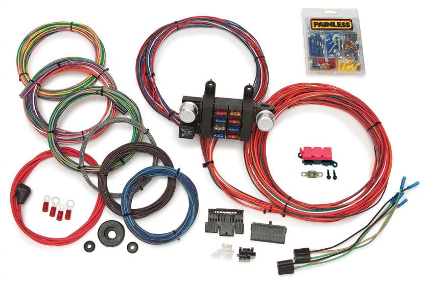 PAINLESS 18 Circuit Modular T-Bucket / Roadster Wiring Harness PW10308 Autofit