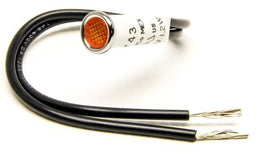 PAINLESS 5/16" Indicator Dash Light, Amber PW80203 Autofit