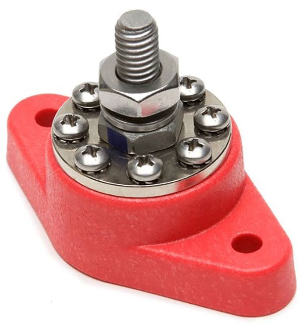 PAINLESS 8-Point Distributor Block, Red PW80114 Autofit