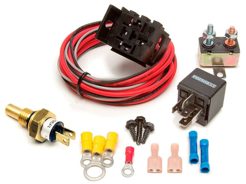 PAINLESS M12 x 1.5, 96° On / 87° Off Fan-Thom II Fan Switch and Relay PW30106 Autofit