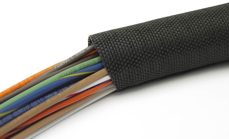 PAINLESS Self-Wrapping Split Braid, 1/2" I.D x 10ft Roll Classic Braid PW70958 Autofit