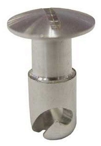 PANELFAST Aluminium Under Cut Oval Head Fastener, 1/4" x .500 Grip (Each) Dzus Fastener PANUA4500 Autofit