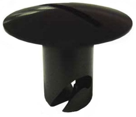 PANELFAST Black Aluminium Big Oval Head Fastener, 7/16" x .550 Grip (Each) Dzus Fastener PANBIGABK6550 Autofit