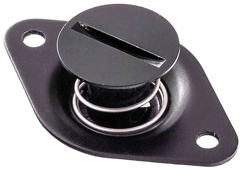 PANELFAST Black Steel Self Eject Fastener, 7/16" x .500 Grip (Each) Dzus Fastener PANE6500BK Autofit