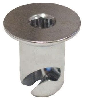PANELFAST Steel Flush Head Fastener, 3/16" Hex Drive, 7/16" x .500 Grip (Each) Dzus Fastener PANBF6500 Autofit