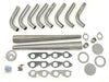 PATRIOT Suit BB Chev 1-7/8" Primary Pipe With 4" Collector, Square Port Lakester Weld-Up Header Kit PATH8003 Autofit