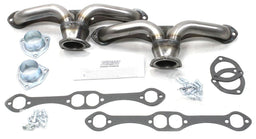 PATRIOT Suit SB Chev 1-5/8" Primary Pipe With 2-1/2" Collector, Oval Port Raw Finish Tight Tuck Headers PATH8052 Autofit