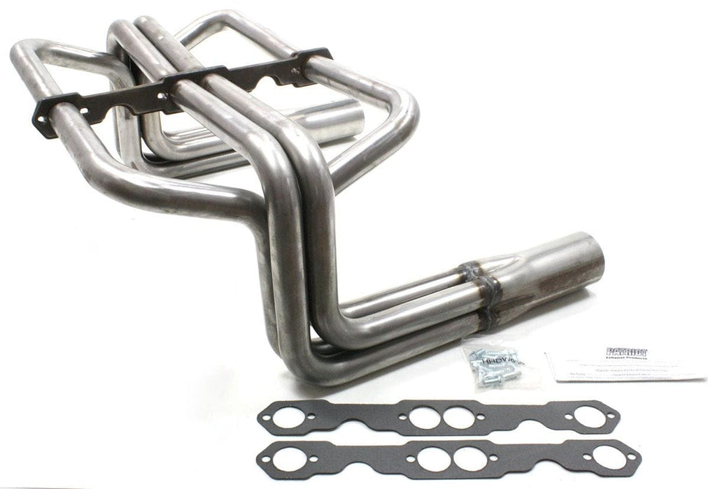 PATRIOT Suit SB Chev 1-5/8" Primary Pipe With 2-1/2" Collector, Round Port Raw Finish 32 Hi-Boy Headers PATH8071 Autofit