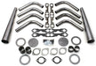 PATRIOT Suit SB Chev 1-5/8" Primary Pipe With 3-1/2" Collector, Oval Port Lakester Weld-Up Header Kit PATH8001 Autofit
