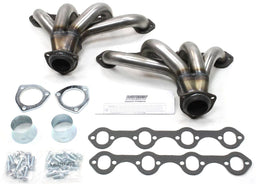 PATRIOT Suit SB Ford 1-5/8" Primary Pipe With 2-1/2" Collector, Oval Port Raw Finish Tight Tuck Headers PATH8427 Autofit