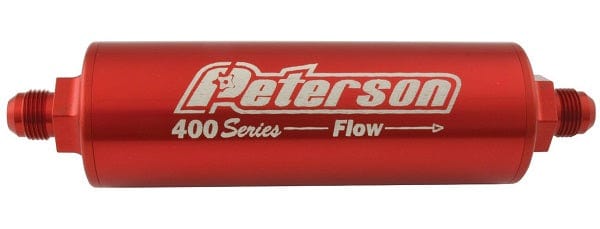 PFS -12 AN Male, 60 Micron Filter Without Bypass 400 Series Inline Fuel/Oil Filter PFS09-0458 Autofit