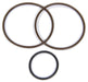 PFS Suit -8 To -12 X 3 O-Rings For Unleaded Fuel Replacement 600 Series Filter O-Rings PFS09-0689 Autofit