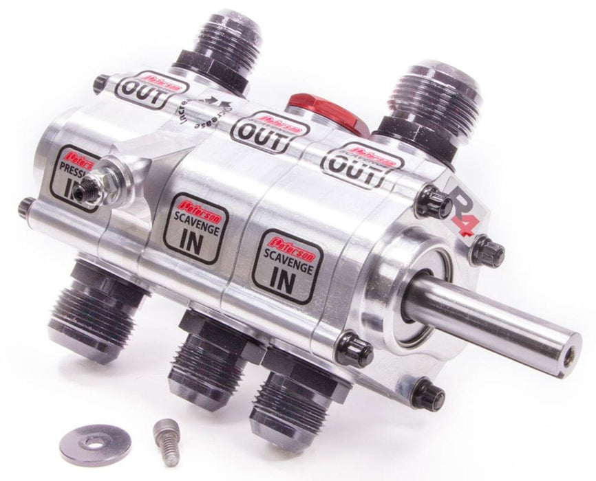 PFS Suit L/H Mount, 1.200" Scavenge, 1.200" Pressure, Rear Drive R4 3 Stage Dry Sump Pump PFS04-3024 Autofit