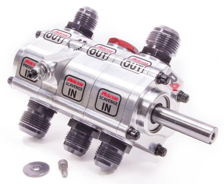 PFS Suit R/H Mount, 1.200" Scavenge, 1.200" Pressure, Rear Drive R4 3 Stage Dry Sump Pump PFS04-3076 Autofit