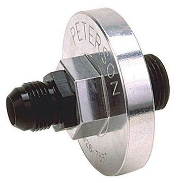 PFS Suit SB & BB Ford, -12 AN Male Fitting Oil Filter Block Off Plate PFS09-0011 Autofit