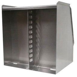 PITPAL 1 Bay Wall Mount Helmet Shelf with Hanger 14.25"W x 12"H x 15"D PIT-330 Autofit