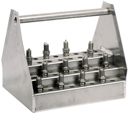 PITPAL 10.5"W x 9"H x 8.25"D Junior Spark Plug Caddy. Holds 48 Spark Plugs PIT-230 Autofit