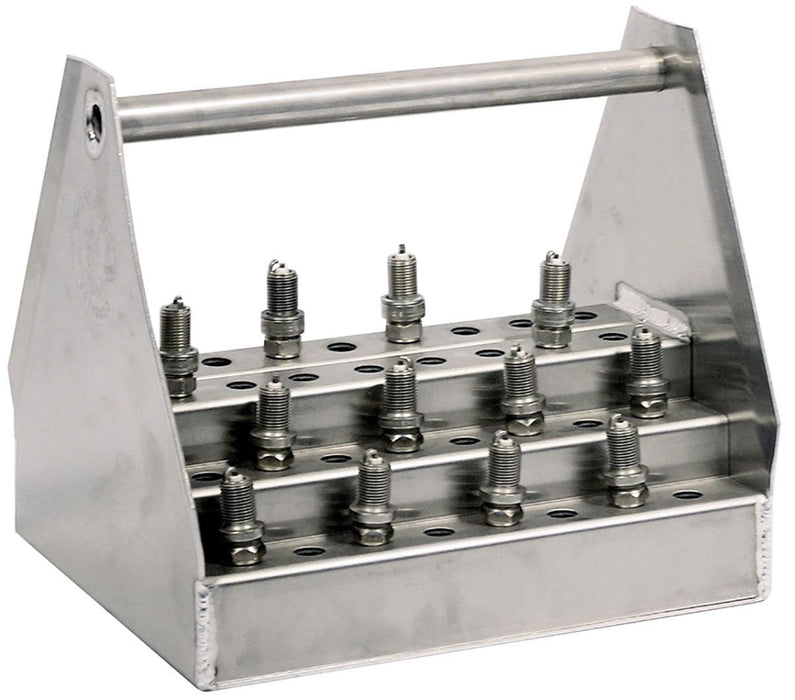 PITPAL 10.5"W x 9"H x 8.25"D Junior Spark Plug Caddy. Holds 48 Spark Plugs PIT-230 Autofit