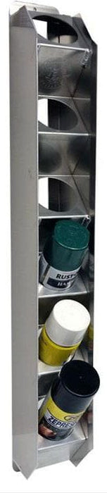 PITPAL 6 Aerosol Can Vertical Storage Rack 30.25"H x 4"W x 5.25"D PIT-V98 Autofit