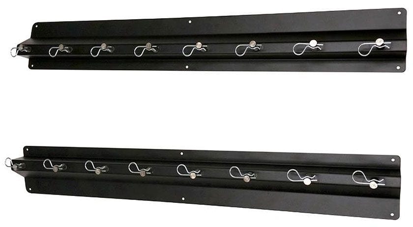PITPAL Aluminium Shock Rack Black 33"L x 3"W x 4.675"H PIT-136 Autofit