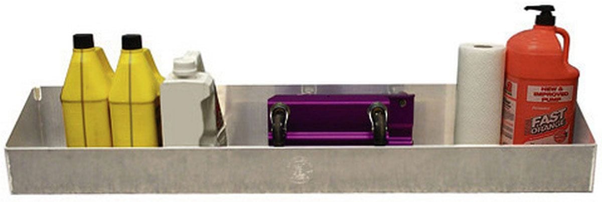 PITPAL Universal Aluminium Mega Storage Shelf 48"W x 4"H x 8.5"D PIT-104 Autofit