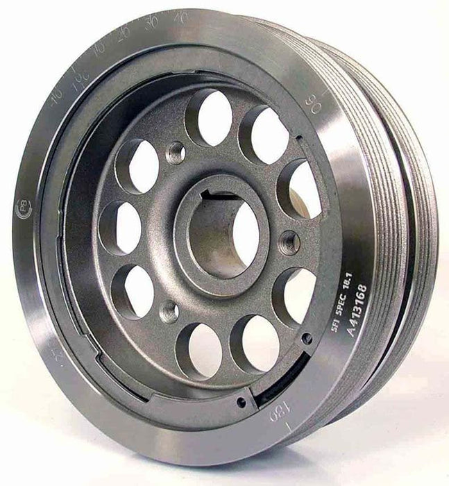 POWERBOND Suit Chev LS6 5.7L, LS2 6.0L, LS3 6.2L V8 (Neutral Balance) Race Series Harmonic Balancer (Serpentine Belt) PB1117-SS Autofit