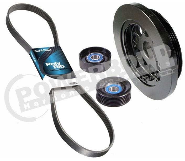 POWERBOND Suit Ford Falcon BA-FG & XR6 Turbo 4.0L 6 Cyl 25% Underdrive Pulley Underdrive Kit PBK003 Autofit