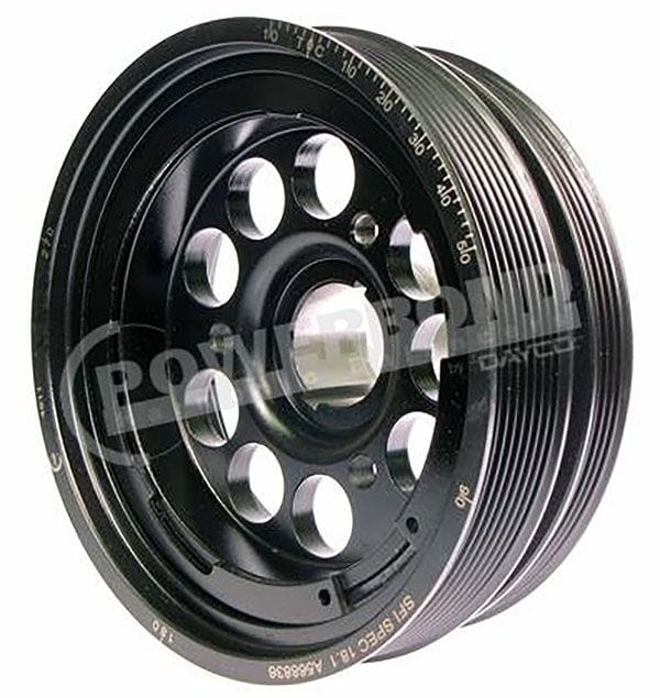 POWERBOND Suit Holden Commodore LS2/LS3/L76/L77/L98, Dual Keyway For Supercharg Race Series Harmonic Balancer PB81117-SC Autofit