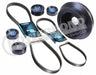 POWERBOND Suit Holden Commodore VE 6.0L LS2 V8 25% Underdrive Pulley Underdrive Kit PBK016 Autofit