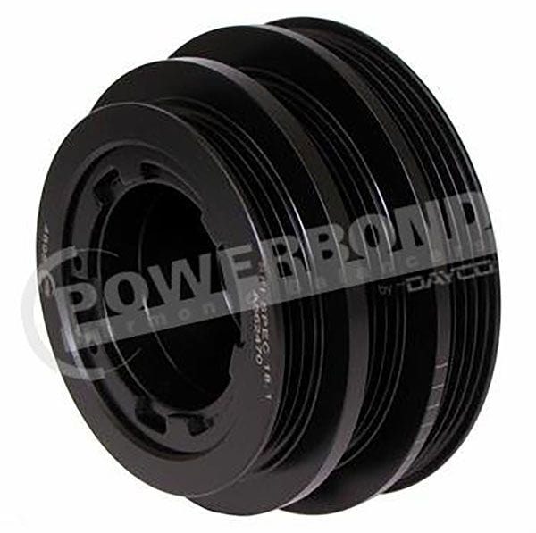 POWERBOND Suit Nissan 180SX CA18DET ( neutral Balance) Race Series 5.98" Harmonic Balancer 25% Under Drive PBU1504-SS20 Autofit