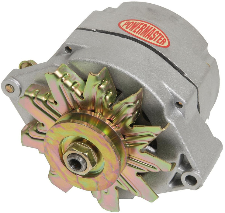 POWERMAST 100 AMP, 1 Wire, Single V-Belt Pulley Natural GM 12si Original Look Alternator PM7294 Autofit
