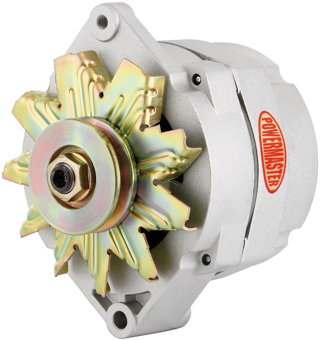 POWERMAST 100 AMP, 1 Wire, Single V-Belt Pulley Natural GM 12si Original Look Alternator PM7294 Autofit