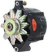 POWERMAST 100 Amps With Single Groove V Pulley Black Smooth Finish Ford Alternator PM8-57101 Autofit
