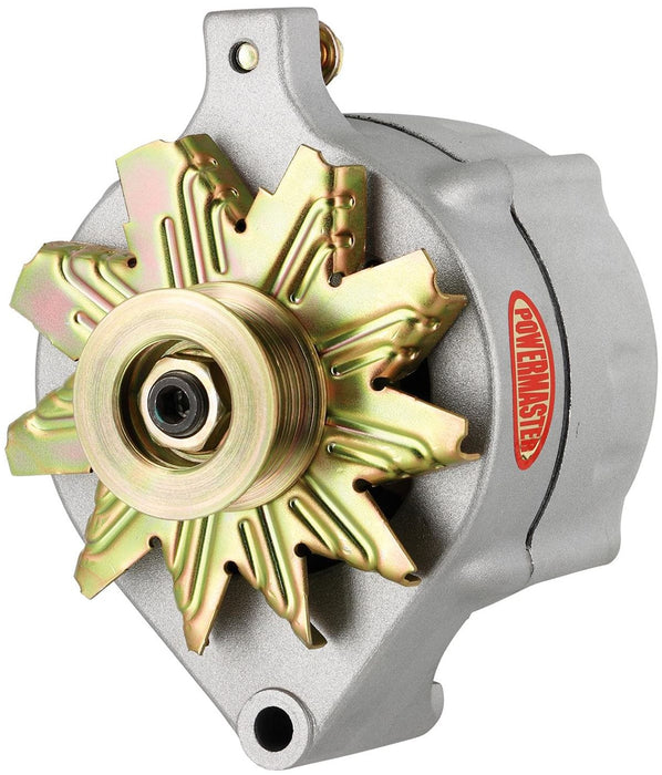 POWERMAST 140 AMP, 1 wire, Internal Regulator, Single V Groove Pulley Natural Finish Ford Alternator PM8-47141 Autofit