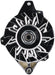 POWERMAST 140 AMP, 1 Wire, Single V-Belt Pulley Chrome GM/Chevy CS130 Style Alternator PM378021 Autofit