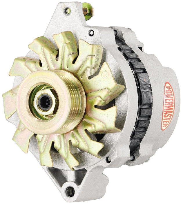 POWERMAST 140 AMP, Internal Regulator, 6 Groove Serpentine Natural Finish GM/Chevy Alternator XS Volt PM478028 Autofit
