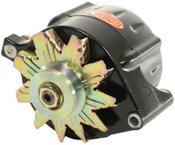 POWERMAST 150 AMP, 1 Wire, Internal Regulator, Single V Groove Pulley Black Smooth Finish Ford Alternator PM8-57141 Autofit