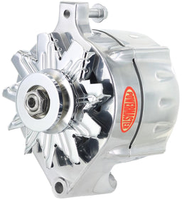 POWERMAST 150 AMP, 1 Wire, Internal Regulator, Single V Groove Pulley Polished Smooth Ford Alternator PM8-67141 Autofit