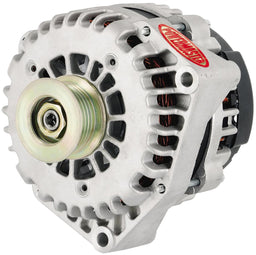 POWERMAST 165 Amps, 2 Pin VR With 6-Groove Serpentine Pulley Natural GM Style AD Alternator PM8302 Autofit