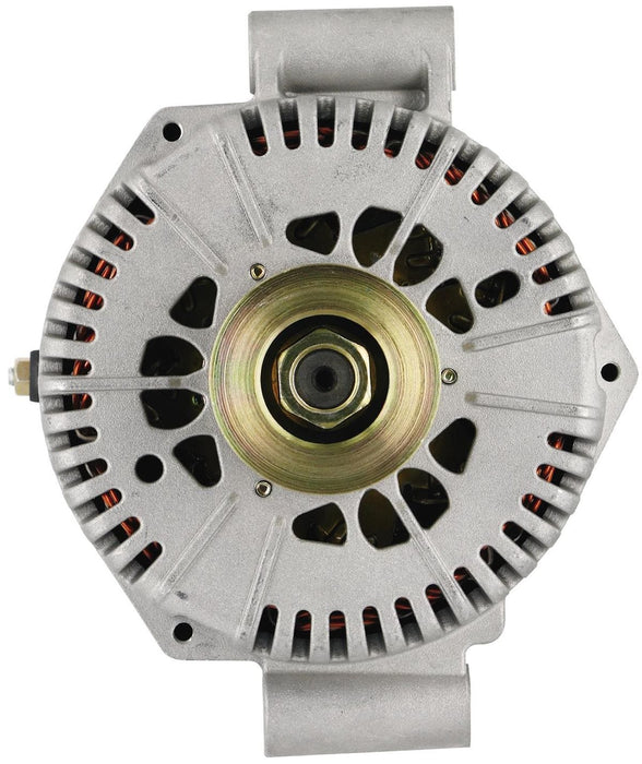 POWERMAST 200 AMP, Internal Reg, 6 Groove Serpentine Natural Finish Ford 4G Transverse Mount Alternator PM47787 Autofit