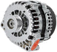 POWERMAST 215 Amps, 4 Pin VR With 6-Groove Serpentine Pulley Chrome GM Style AD Alternator PM38237 Autofit