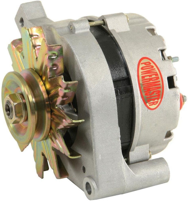 POWERMAST 65 AMP, External Regulator, Single V Pulley Natural Finish Ford Alternator PM7078 Autofit