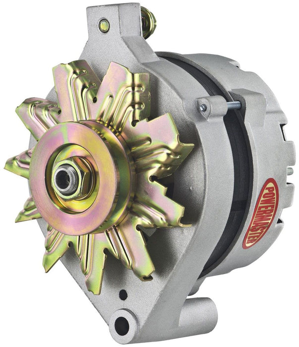 POWERMAST 65 AMP, External Regulator, Single V Pulley Natural Finish Ford Alternator PM7078 Autofit