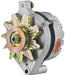 POWERMAST 65 AMP, External Regulator, Single V Pulley Natural Finish Ford Alternator PM7078 Autofit