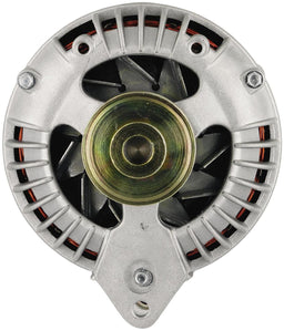 POWERMAST 75 AMP, Double Field, Single V Pulley Natural Finish Chrysler Alternator PM7018 Autofit
